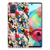 Samsung Galaxy A71 | TPU Hoesje | Birds