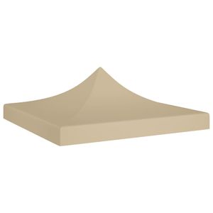 VidaXL Partytentdak 270 g/m² 3x3 m beige