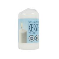 Stompkaars wit 6 x 11 cm | 24 stuks