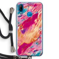 Pastel Echoes: Huawei P20 Lite Transparant Hoesje met koord