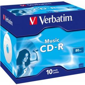 Verbatim Music CD-R 700 MB 10 stuk(s)