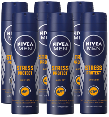 Nivea Men Stress Protect Deodorant Spray Voordeelverpakking