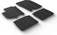 Rubbermatten passend voor Suzuki Swift V 5-deurs 2017- (T-Design 4-delig + montageclips) GL0628
