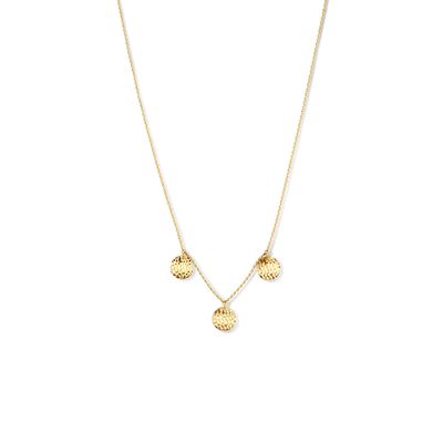 Ketting Rondjes geelgoud 1,2 mm 42-45 cm