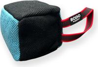BODO honden bijtkussen kubus - Katoen"Nylon - 10x10cm - Met handvat