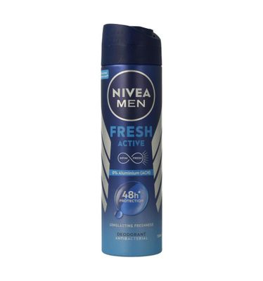 Men deodorant spray fresh active