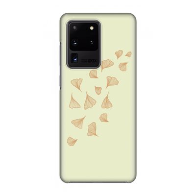 Falling Leaves: Volledig geprint Samsung Galaxy S20 Ultra Hoesje