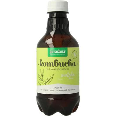 Purasana Kombucha matcha vegan