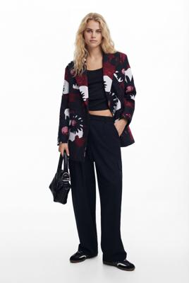 Floral jas M. Christian Lacroix - RED - S