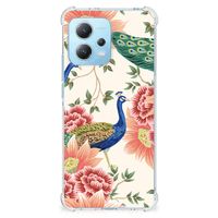 Case Anti-shock voor Xiaomi Redmi Note 12 5G Pink Peacock