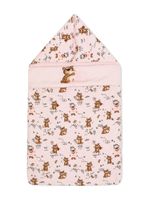 Dolce & Gabbana Kids nid d'ange à logo imprimé - Rose