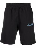 BLUE SKY INN short imprimé à taille élastiquée - Noir