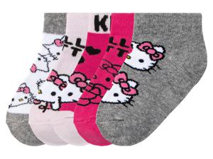 5 paar meisjes sneakersokken (23/26, Hello Kitty)