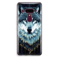 Darkness Wolf: HTC U12+ Transparant Hoesje