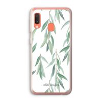 Branch up your life: Samsung Galaxy A20e Transparant Hoesje
