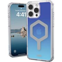 Urban Armor Gear Plyo Backcover Apple iPhone 16 Pro Max Blauw, Transparant Inductieve lading, MagSafe compatible, Stootbestendig
