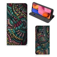Samsung Galaxy A20s | Hoesje met Magneet | Aztec