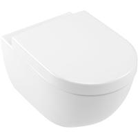 Villeroy & Boch Subway 2.0 wandcloset - 37.5x56.5cm - met spoelrand - diepspoel - alpin wit 56001001