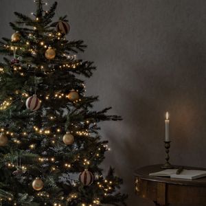 Konstsmide LED Clusterverlichting voor binnen - Frosted -2100K Amber - 200 LEDs - 4,4 meter - IP20 - Kerstverlichting - Incl. transformator