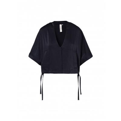 Beaumont - Blauw | Dames | Blouse | Blauw | 38 | regular | Kamst mode