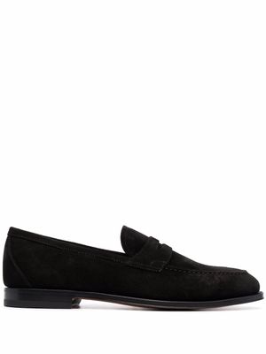 Scarosso mocassins Stefano en cuir - Noir