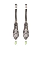 Marine Serre boucles d'oreilles pendantes Cutlery - Argent - thumbnail