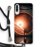 Ephemeral: Samsung Galaxy A70 Transparant Hoesje met koord