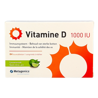 Vitamine D 1000IU 84 Kauwtabletten