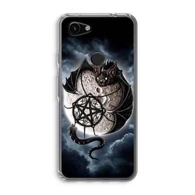 Volle maan: Google Pixel 3a Transparant Hoesje