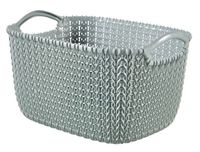 Curver knit mandje S 8 liter misty blue