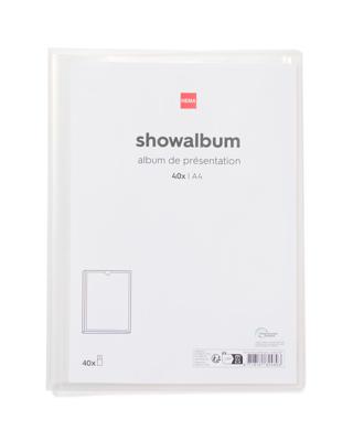 HEMA Showalbum A4 Transparant