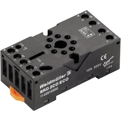 Weidmüller SRD ECO 2CO Relaissocket (b x h) 38 mm x 76.7 mm 10 stuk(s)