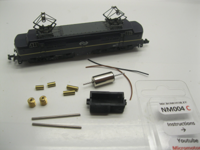 micromotor NM004C motor ombouwset voor Minitrix NS 1200 micromotor NM004C motor ombouwset voor Minitrix NS 1200