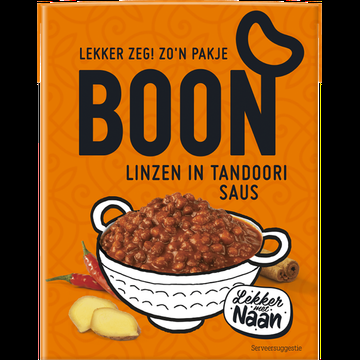 Boon Linzen in Tandoori Saus 380 g bij Jumbo