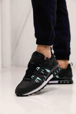 Cruyff Fearia Hex-Tech Sneakers Heren Zwart/Mint - Maat 40 - Kleur: MintZwart | Soccerfanshop