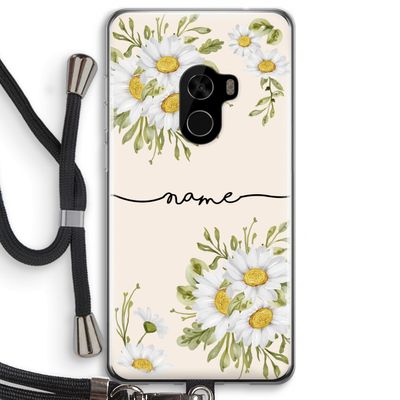 Daisies: Xiaomi Mi Mix 2 Transparant Hoesje met koord