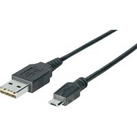 Sharkoon 3m, USB2.0-A/USB2.0 Micro-B USB-kabel USB A Micro-USB B Zwart - thumbnail