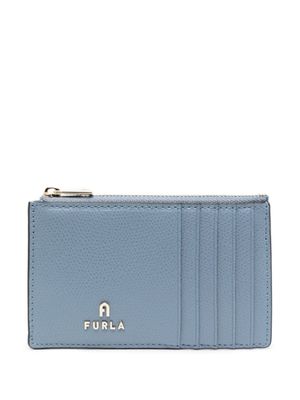 Furla portefeuille en cuir à plaque logo - Bleu