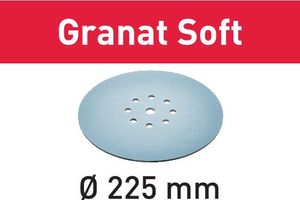 Festool Accessoires Schuurschijf STF D225 P80 GR S/25 Granat Soft - 204221 - 204221