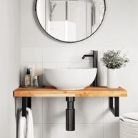 Tafelblad rechthoekig 80x40x4 cm massief acaciahout Tafelblad rechthoekig 80x40x4 cm massief acaciahout