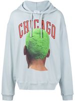 Ih Nom Uh Nit hoodie Chicago imprimé - Bleu