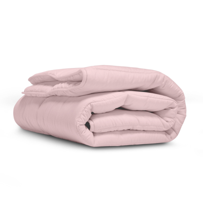 Dekbed Easy Dekbed Stone Washed Roze - Easy - zonder overtrek - 240x200 cm (Lits-Jumeaux) - Zydante - 300 gr per m² - Dekbed-Discounter.nl