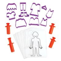 Colorations - aankleedset voor klei, 22dlg.