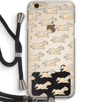 Ponys: iPhone 6 / 6S Transparant Hoesje met koord Ponys: iPhone 6 / 6S Transparant Hoesje met koord