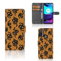 Telefoonhoesje | Met pasjeshouder | voor Motorola Moto E20 | E30 | E40 Snakes