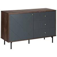 Beliani - PALMER - Sideboard - Grijs - MDF