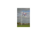 Dokkumer Vlaggen Centrale Vlag friesland 100x150 cm