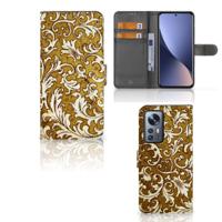 Wallet Case Xiaomi 12 Pro Barok Goud | Portemonnee hoesje