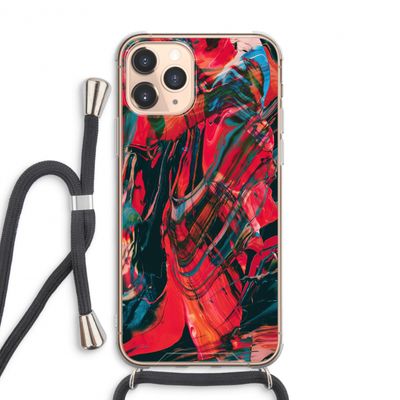 Endless Descent: iPhone 11 Pro Max Transparant Hoesje met koord