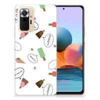 Xiaomi Redmi Note 10 Pro Siliconen Case IJsjes - thumbnail